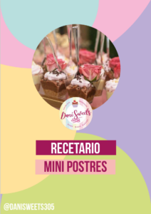 Recetario mini postres
